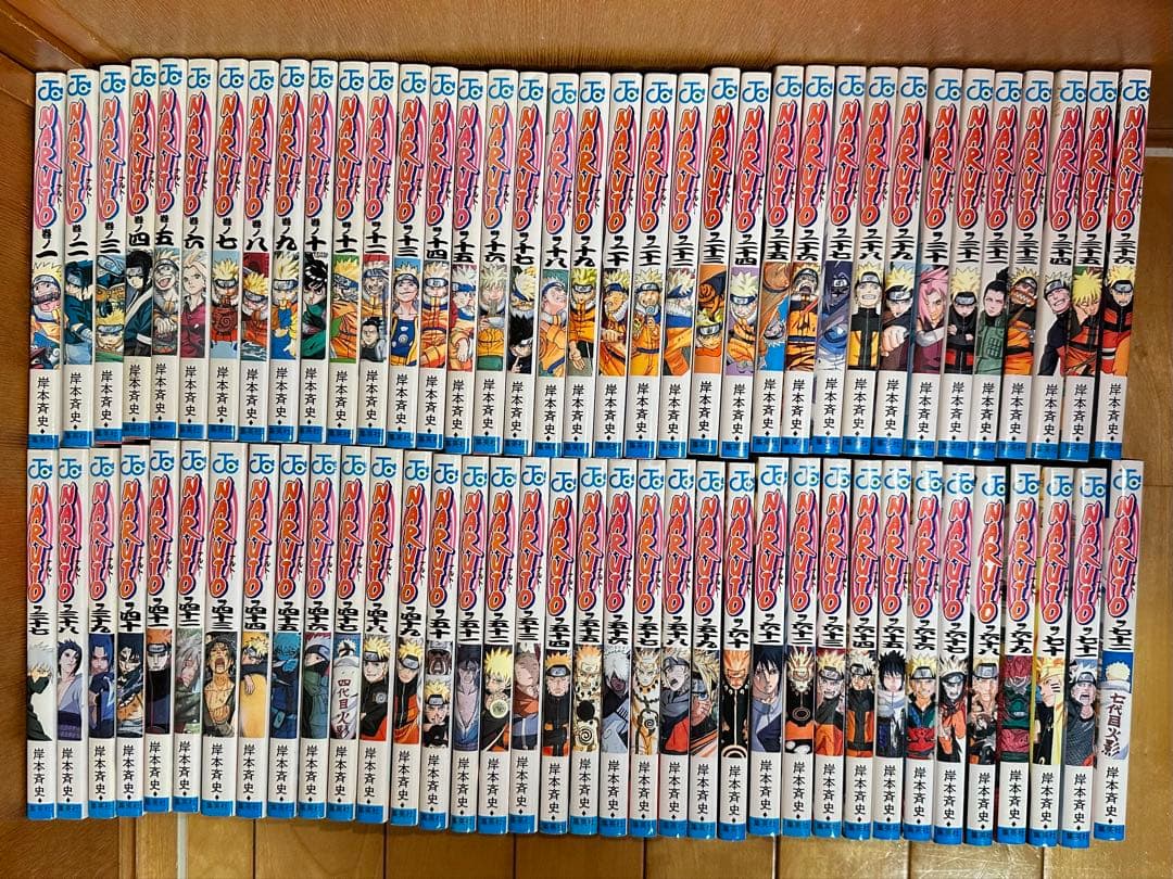 NARUTO ナルト 全巻セット 1巻〜72巻