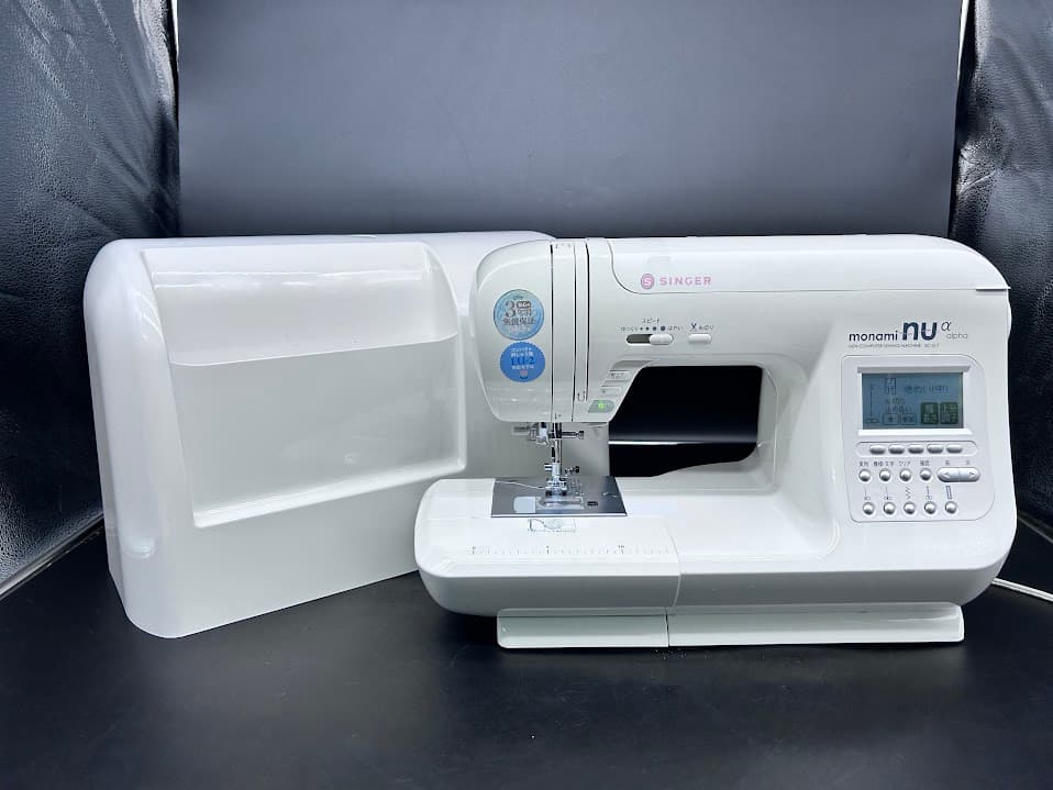 シンガーミシン本体 モナミSCー317分解整備済み フット付き 美品