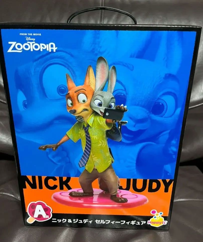 ズートピア ニック&ジュディ フィギュア Happyくじ A賞 未開封