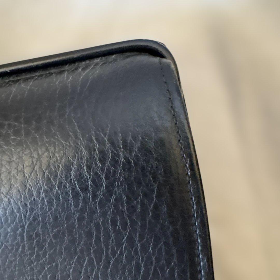 レア✨BURBERRY ダレスバッグ ブラック レザー シボ革 ビジネスバッグ