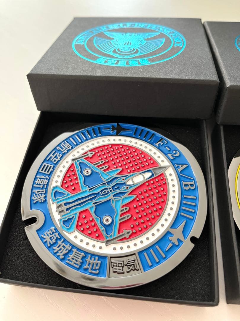 航空自衛隊 築城基地 マンホール メダル