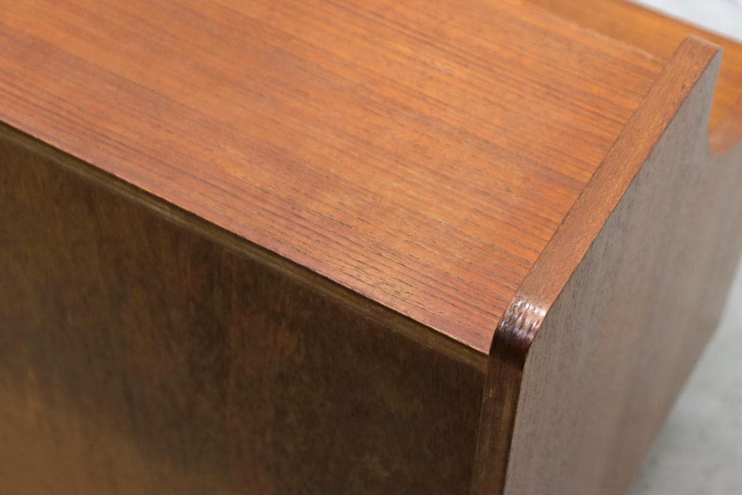 ヴィンテージ チーク材 ベッドサイド キャビネット サイドテーブル