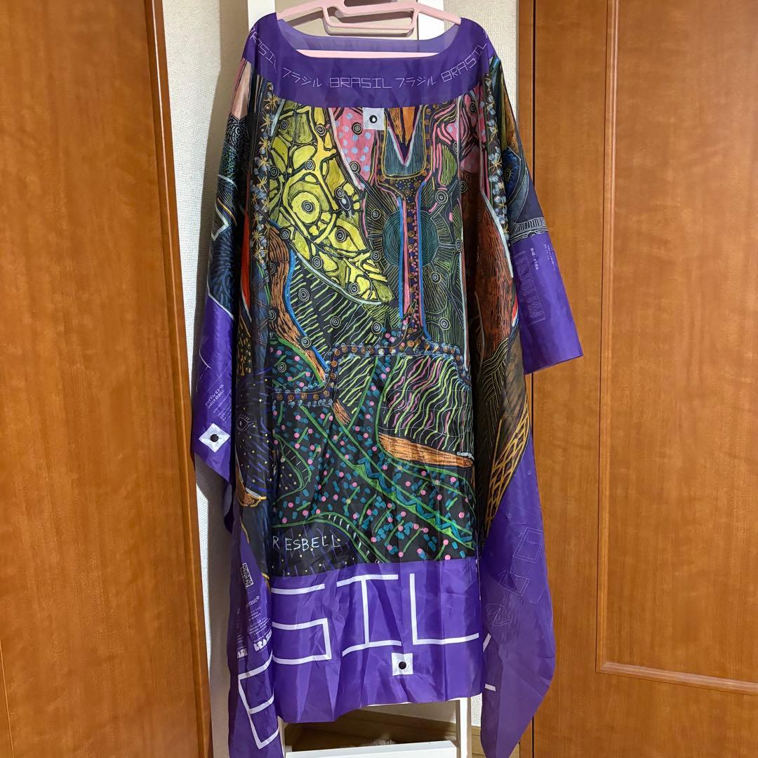 新品未使用】大阪関西万博 ブラジル館 ノベルティ ポンチョ