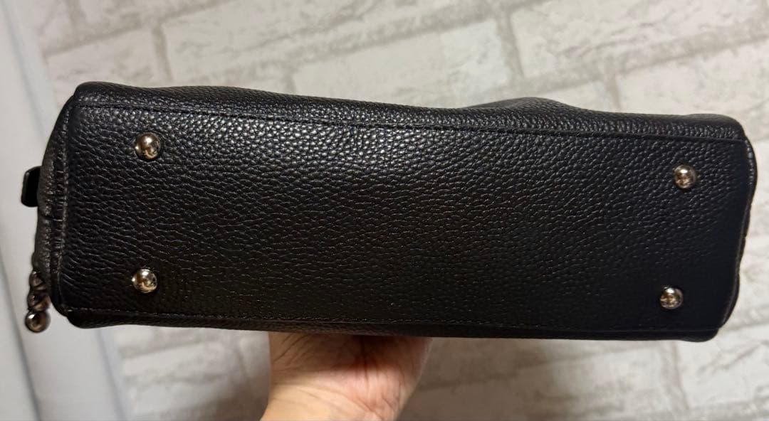 イアパピヨネ ear PAPILLONNER スタッズボストンバッグ ブラック