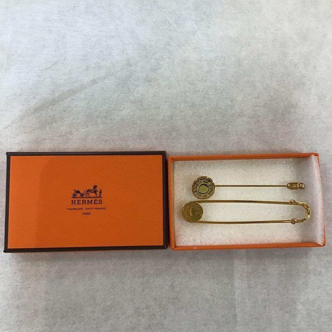 HERMES エルメス セリエ ピンブローチ 2点セット HERMES エルメス ピン