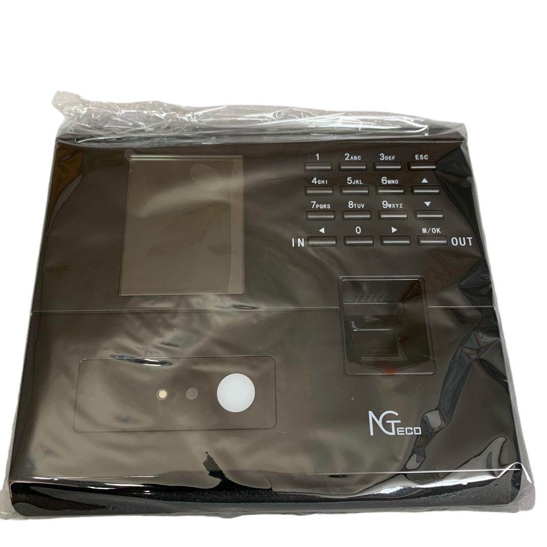 【未使用】NGTeco 多機能タイムレコーダー 顔認証 指紋認証