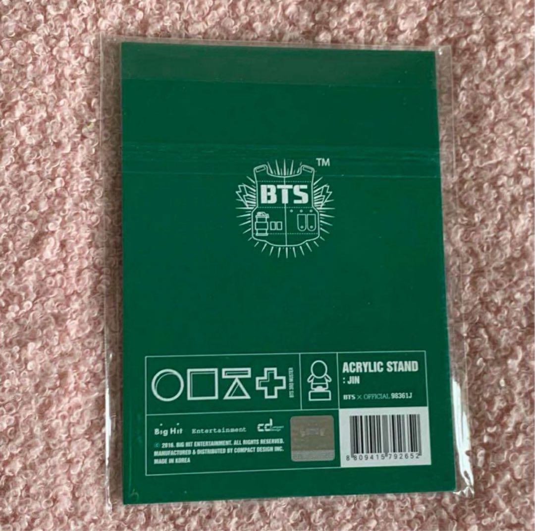 BTS 公式 ソクジン JIN アクリルスタンド アクスタ　5点セット