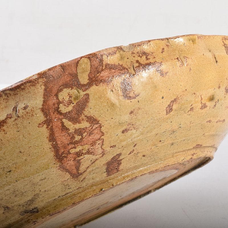 瀬戸焼 黄瀬戸 古瀬戸 鉢 時代箱 C R7903C