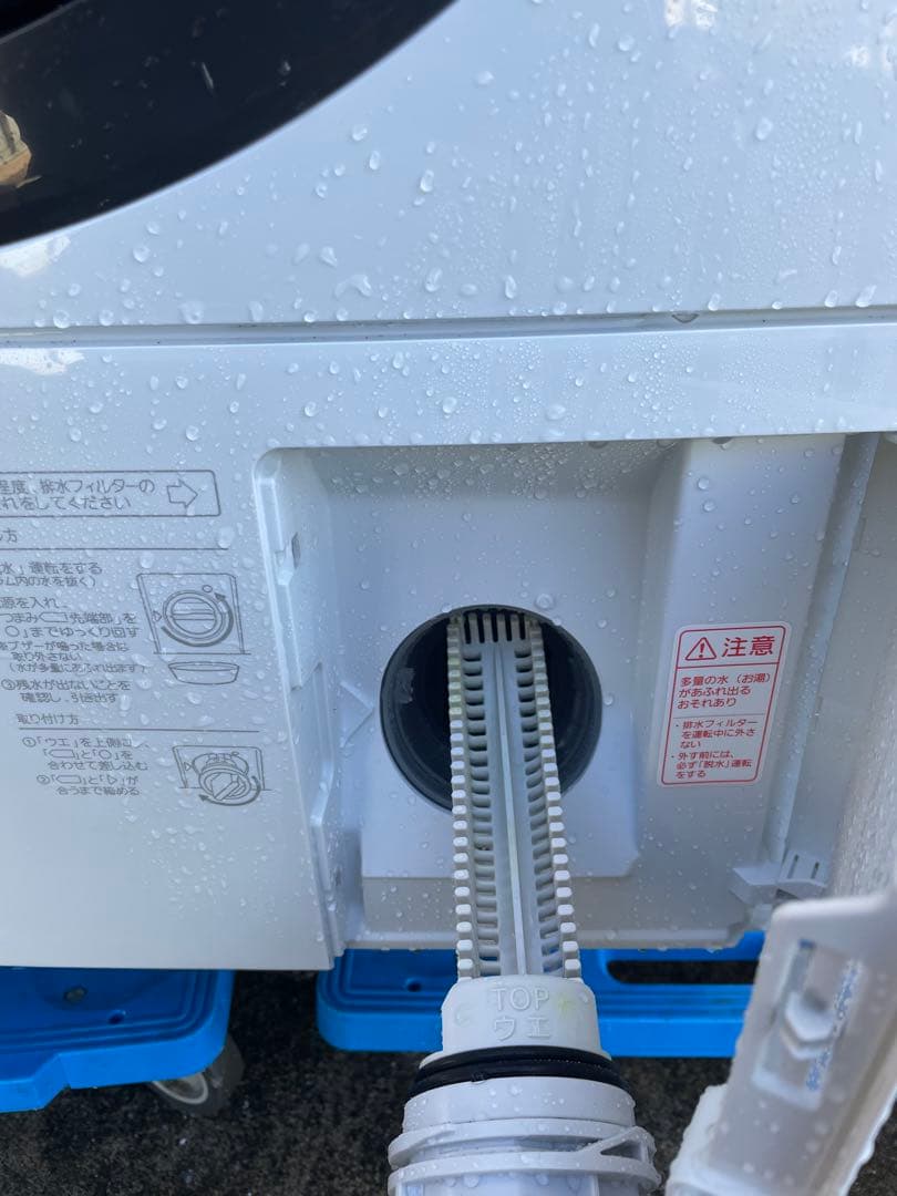 1年保証 パナソニック ドラム式洗濯乾燥機 10kg NA-VX700B 徹底分解