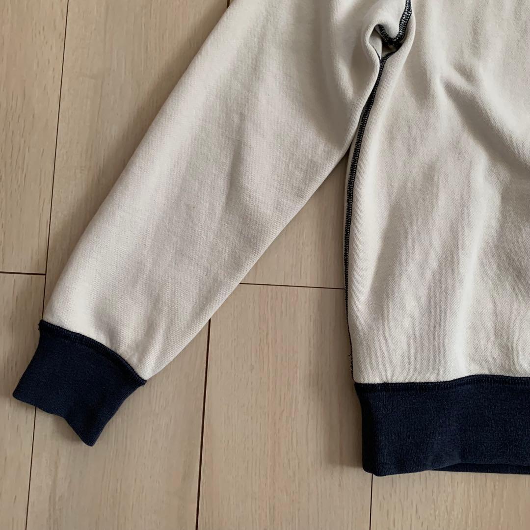 希少　RRL Ralph Lauren 後付けパーカー　2トーン　Ｓ　ステンシル
