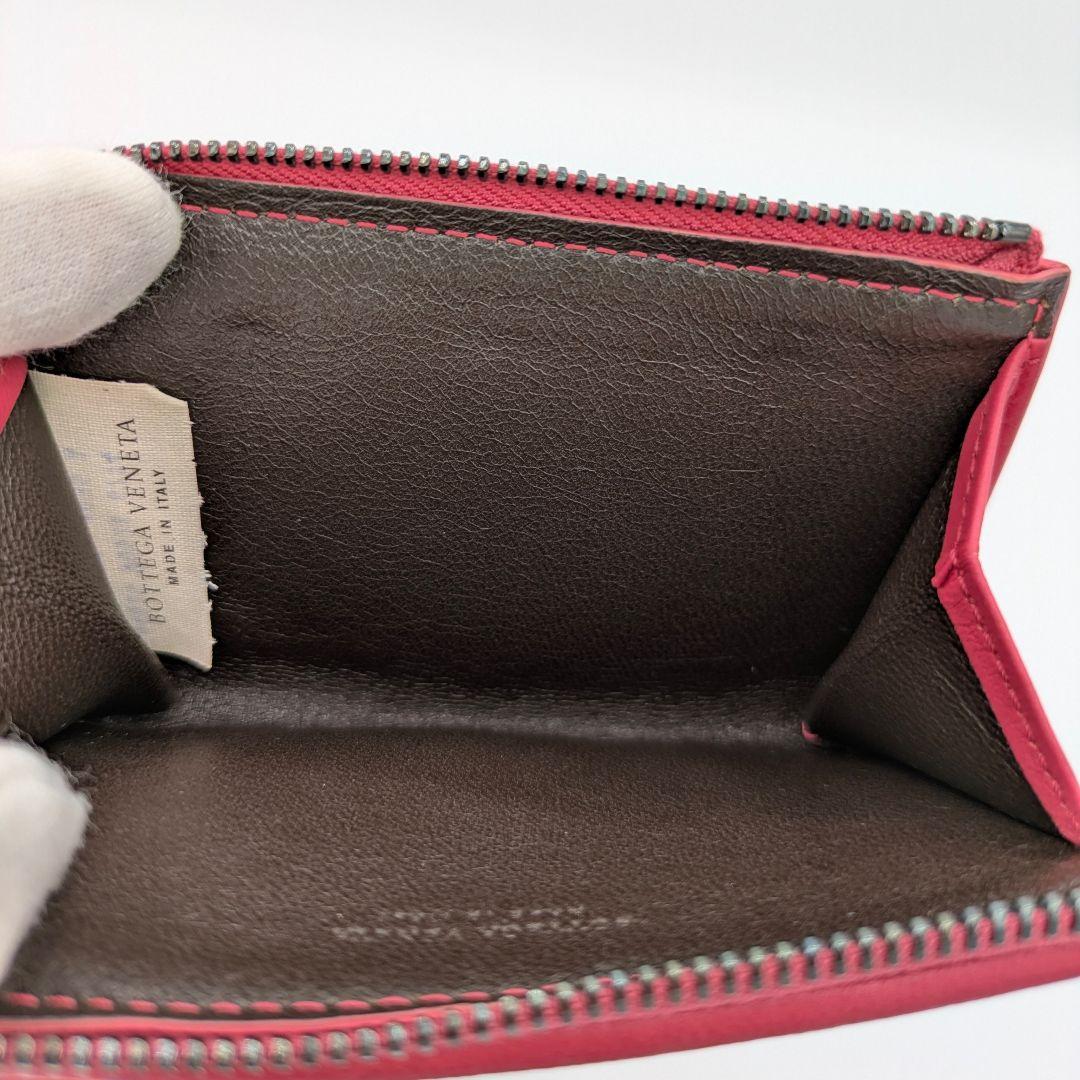 BOTTEGA VENETA ボッテガヴェネタ ピンク レザー革 ケース