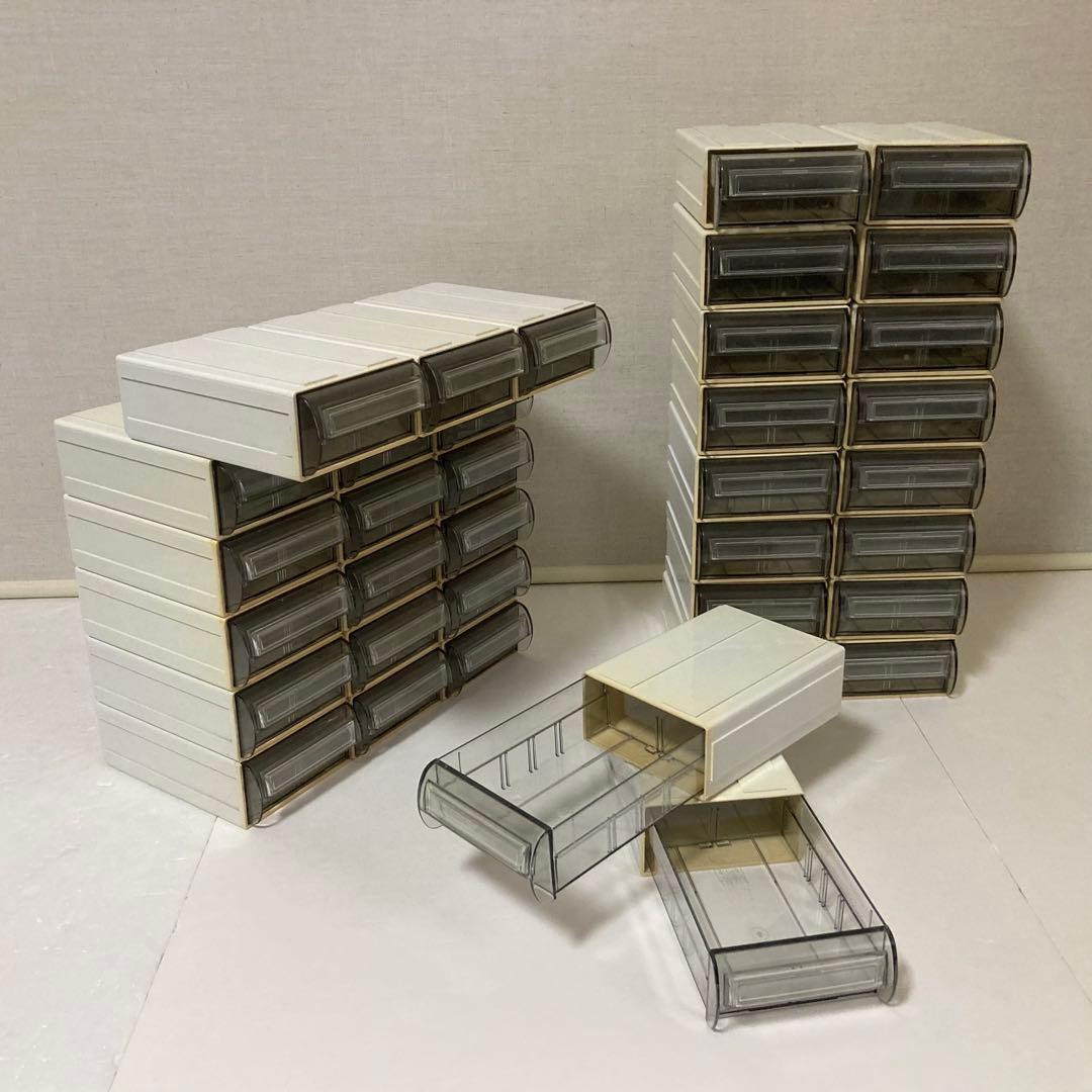 サカセ カセッター 収納ケース 小物入れ 引き出し 連結 日本製 36個