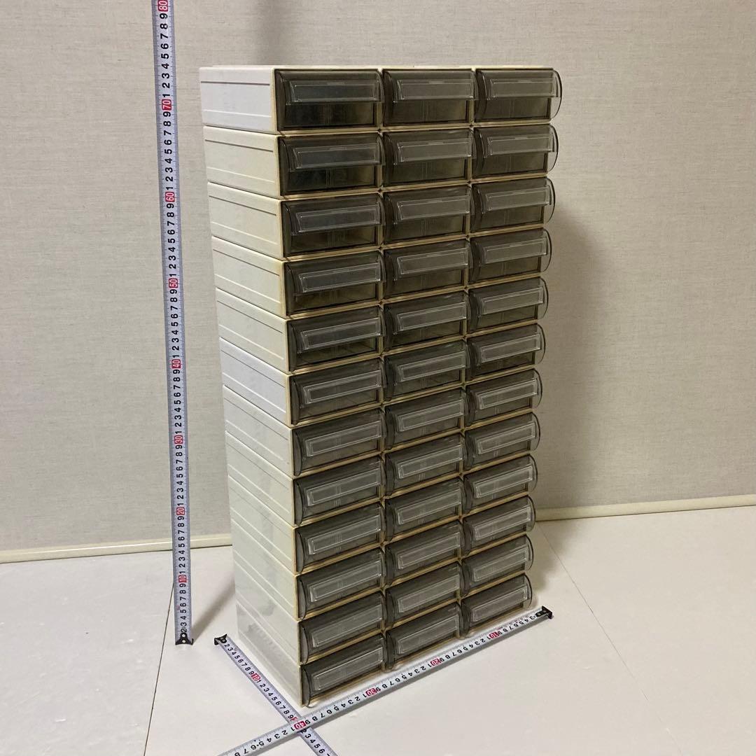 サカセ カセッター 収納ケース 小物入れ 引き出し 連結 日本製 36個