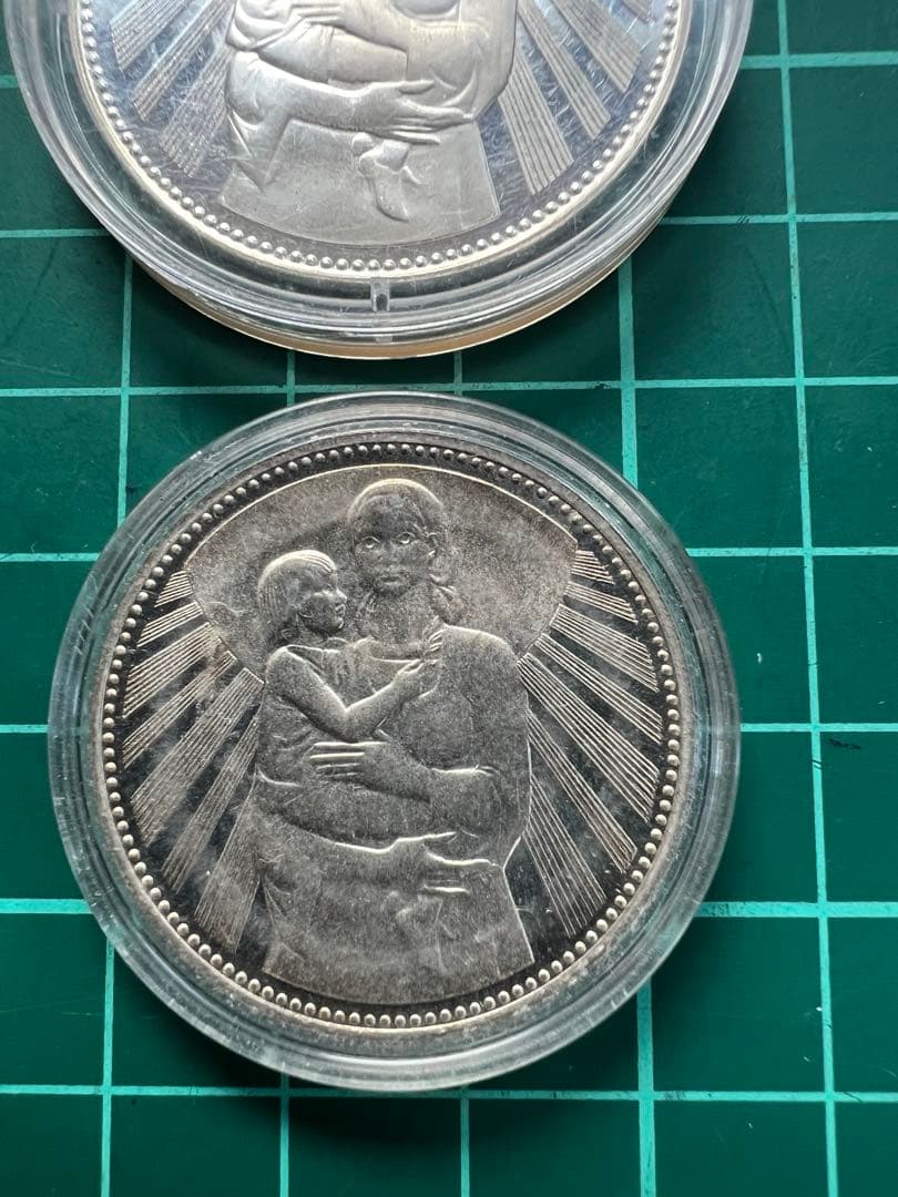 外国銀貨　ブルガリア25.50L銀貨　1981年