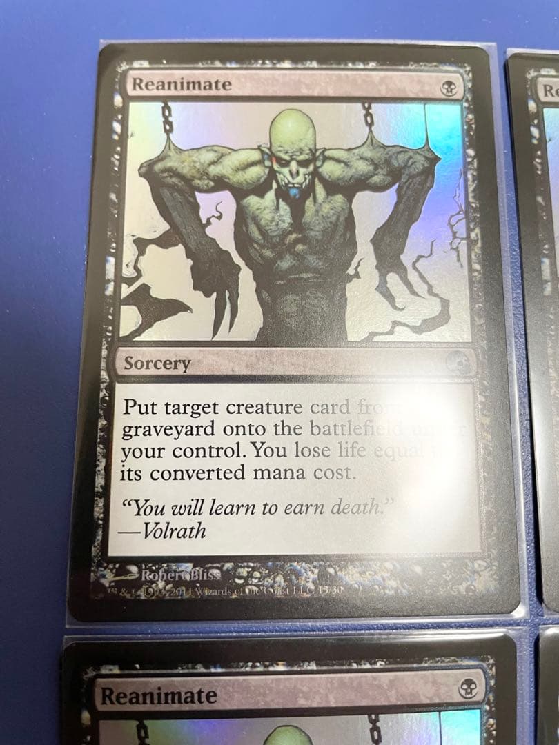 再活性/Reanimate foil 英語版4枚