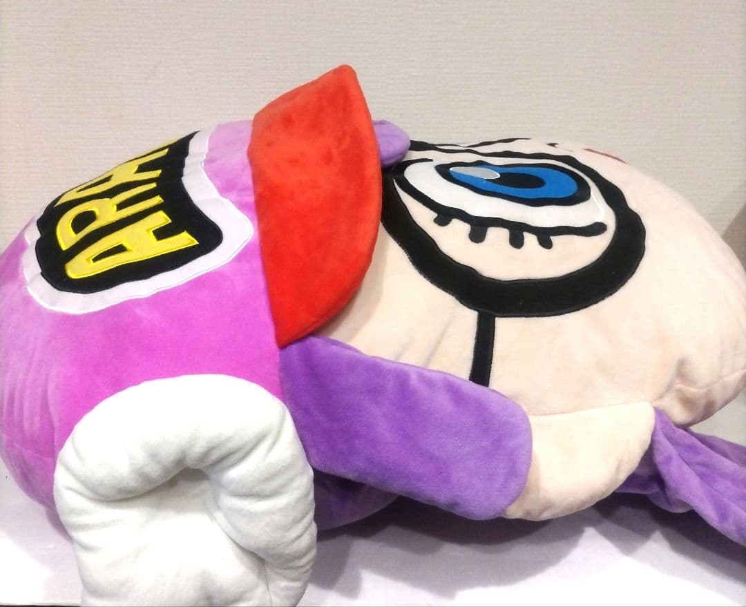 Dr.スランプ アラレちゃん 特大 BIG フェイス クッション ぬいぐるみ