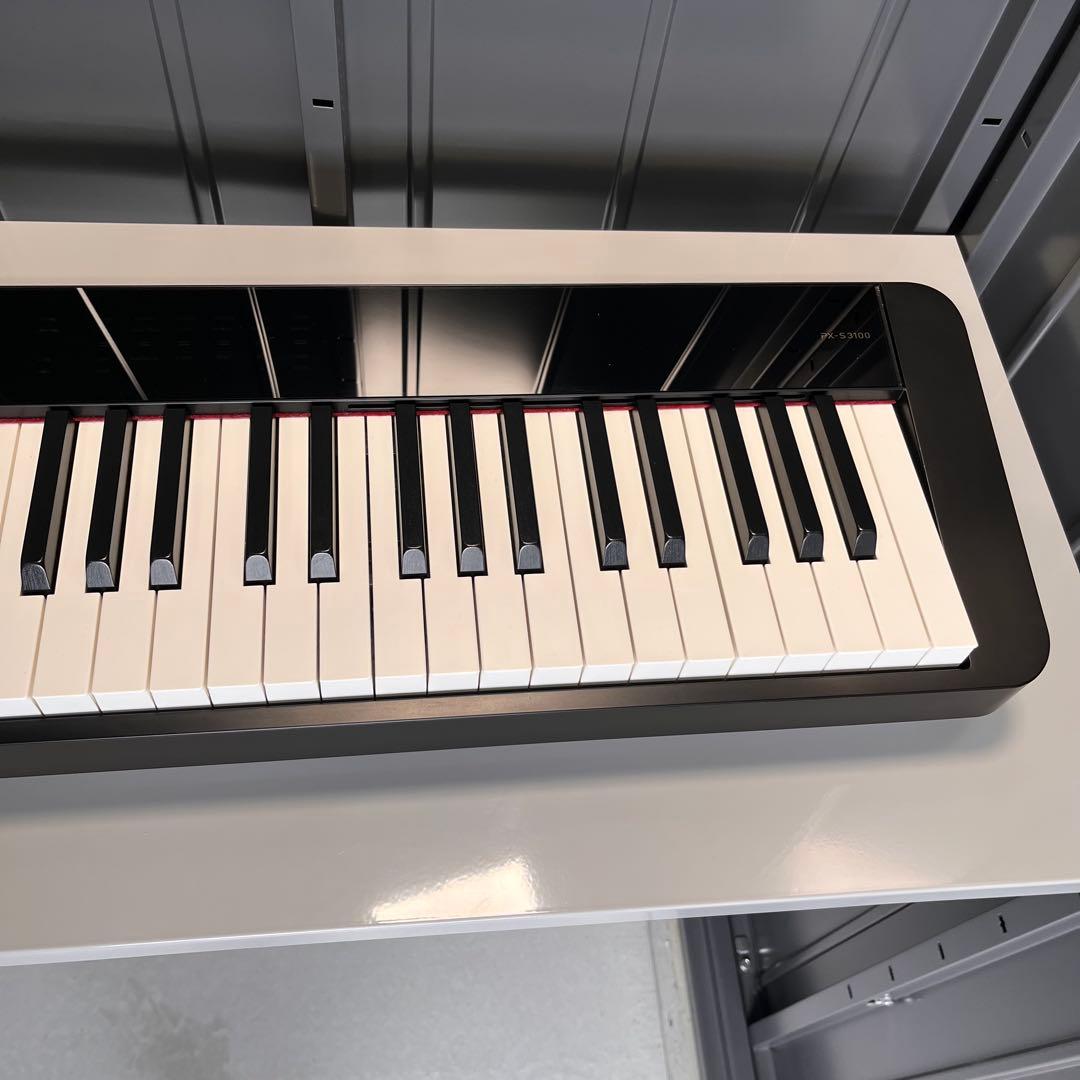 ジャンク CASIO PX-S3100 2021年製 ブラック 電子ピアノ - メルカリ