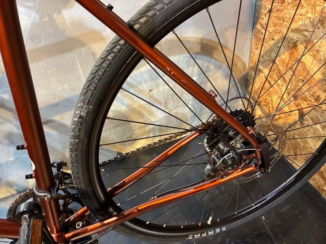 J12 中古ロードバイク FUJI フェザーCX+ 560mm クロモリ