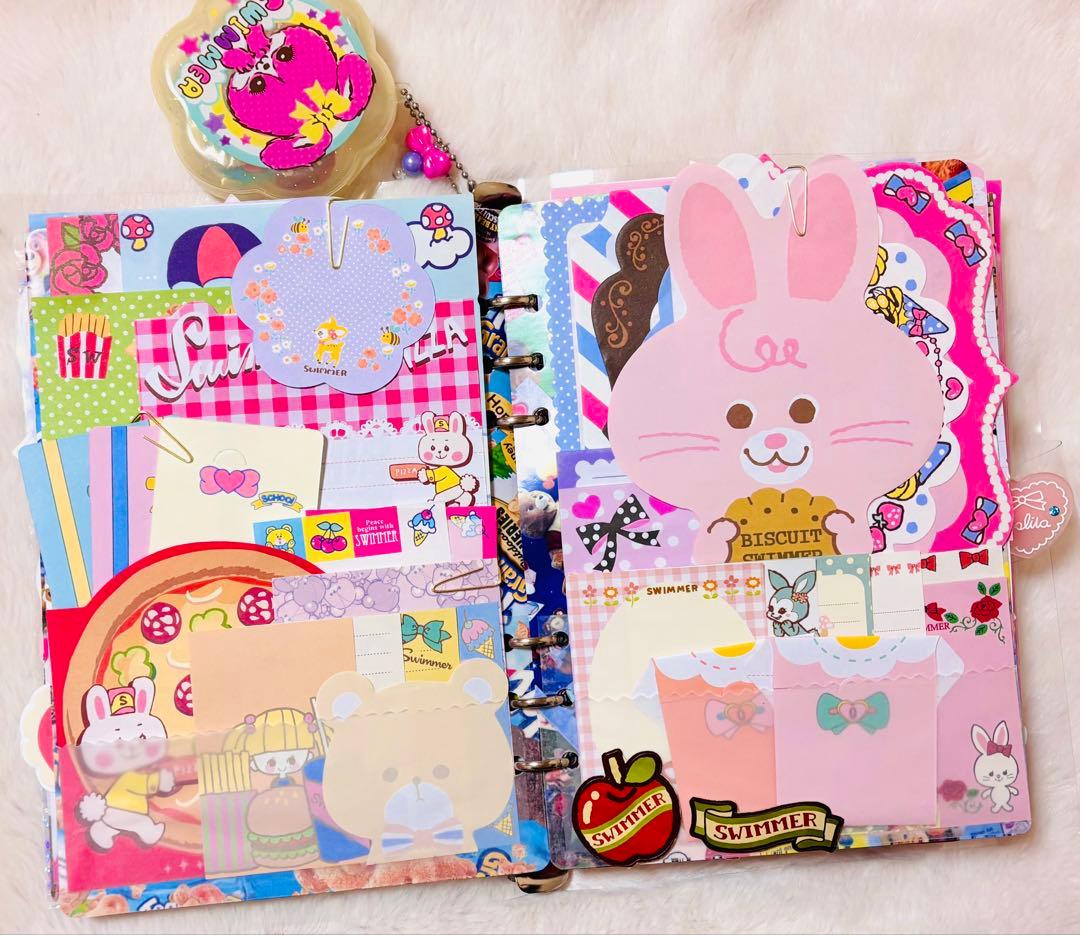 おすそ分けファイル　A5バインダー　【特別大容量　限定1点】　スイマーのみ