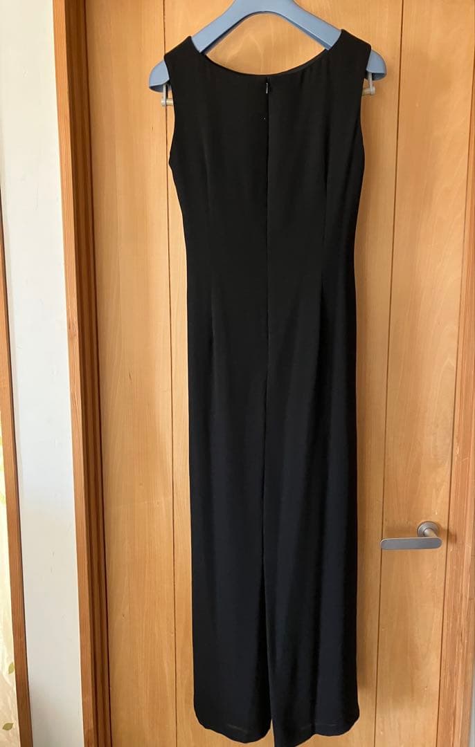 ストロベリー美品黒　パーティーロングドレスボレロ付き(hhilla)