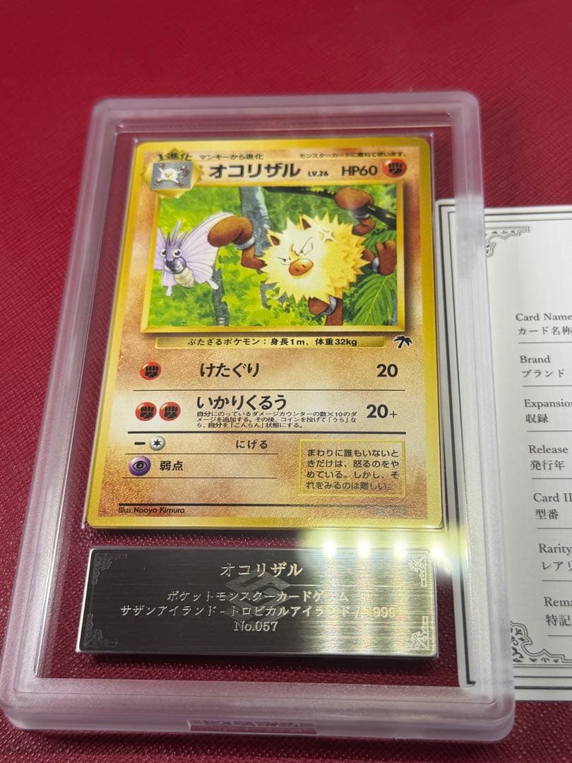 オコリザル 旧裏 サザンアイランド　ARS10