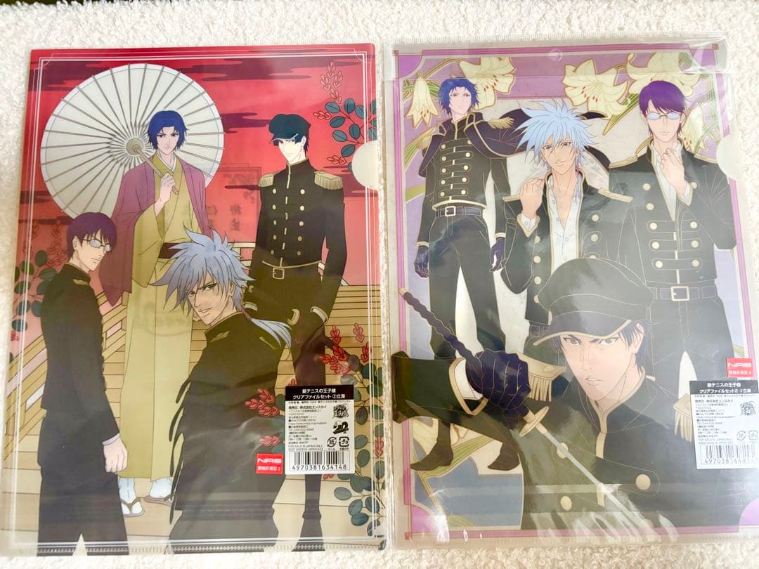 未開封】テニプリ 庭球浪漫 クリアファイル 青学氷帝 立海 四天宝寺 比嘉