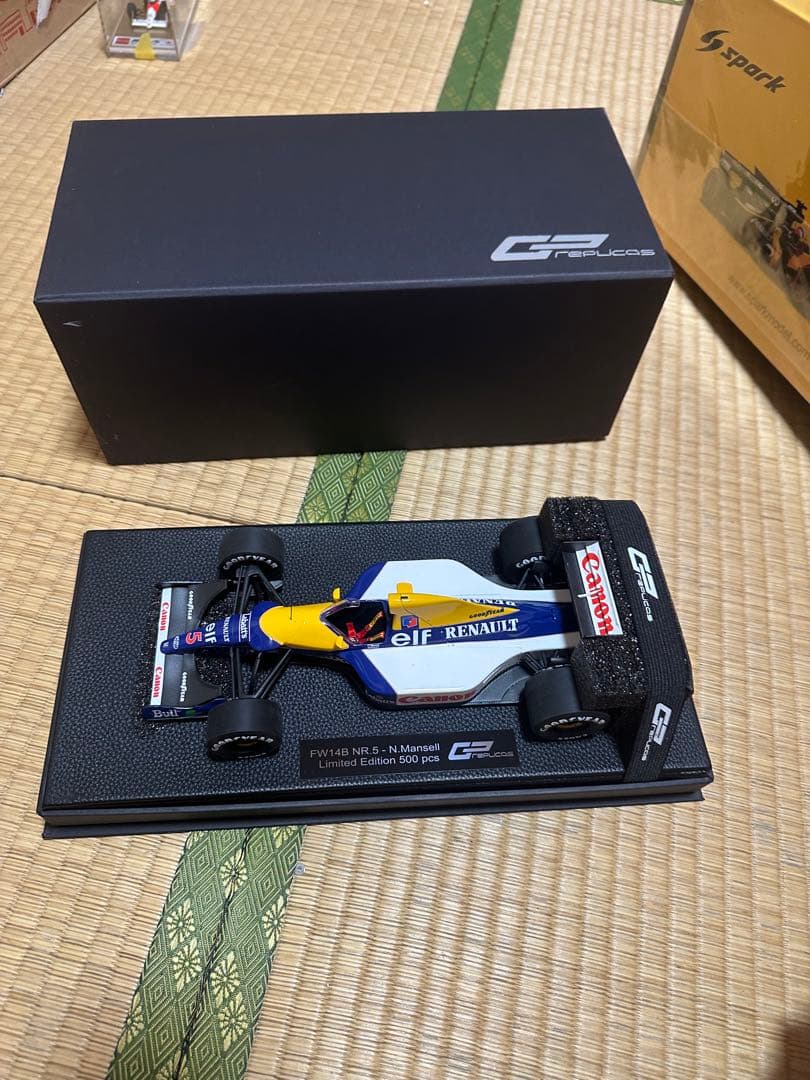 GPreplicas 1/18 ウィリアムズ ルノー FW14B N.マンセル