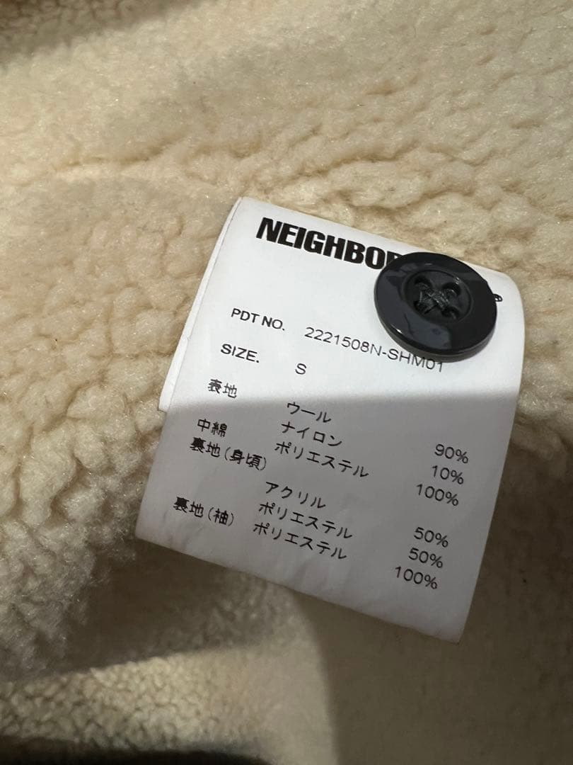 NEIGHBORHOOD ペンドルトン ボアフリースシャツジャケット Sサイズ