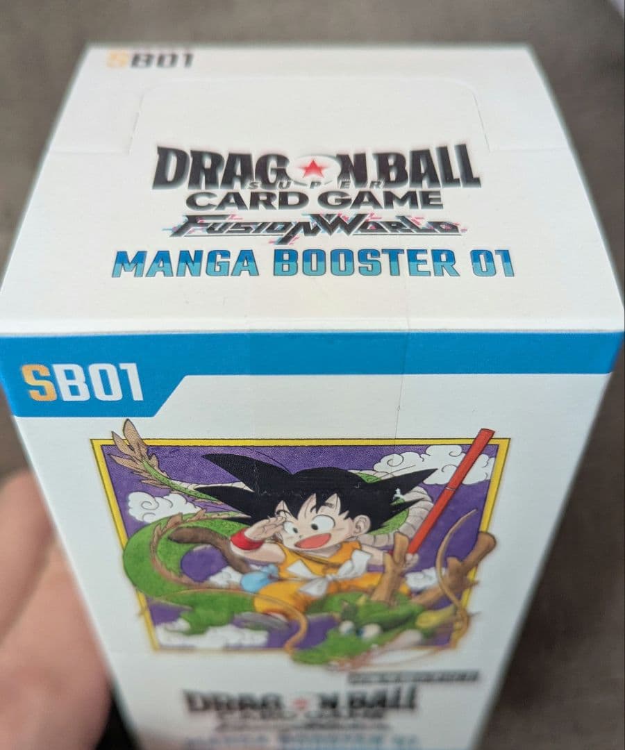 テープ付き1BOX ドラゴンボールカードゲーム MANGA BOOSTER 01