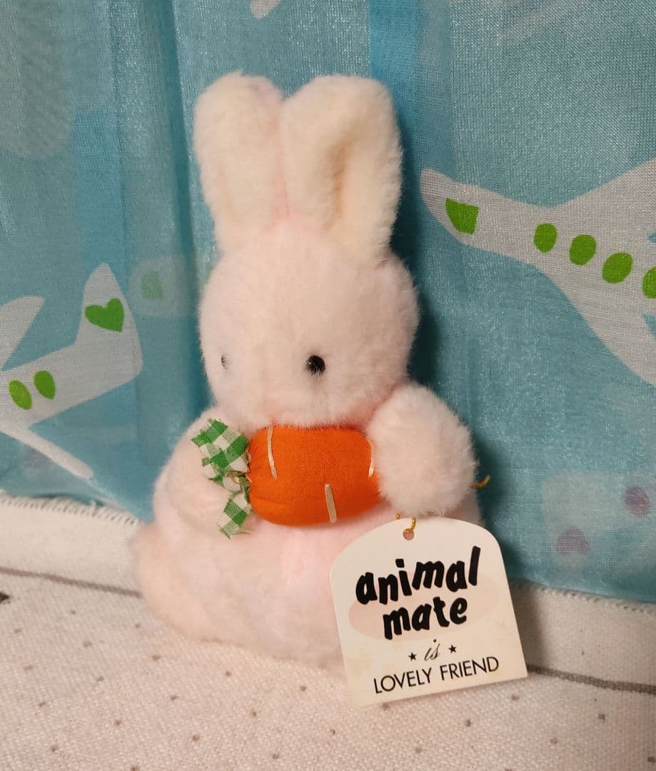 希少】セキグチ にんじんうさぎ ぬいぐるみ SSサイズ ピンク - メルカリ