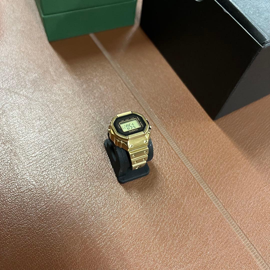 カシオ リングウォッチ CRW-001G-9JR CASIO ゴールド