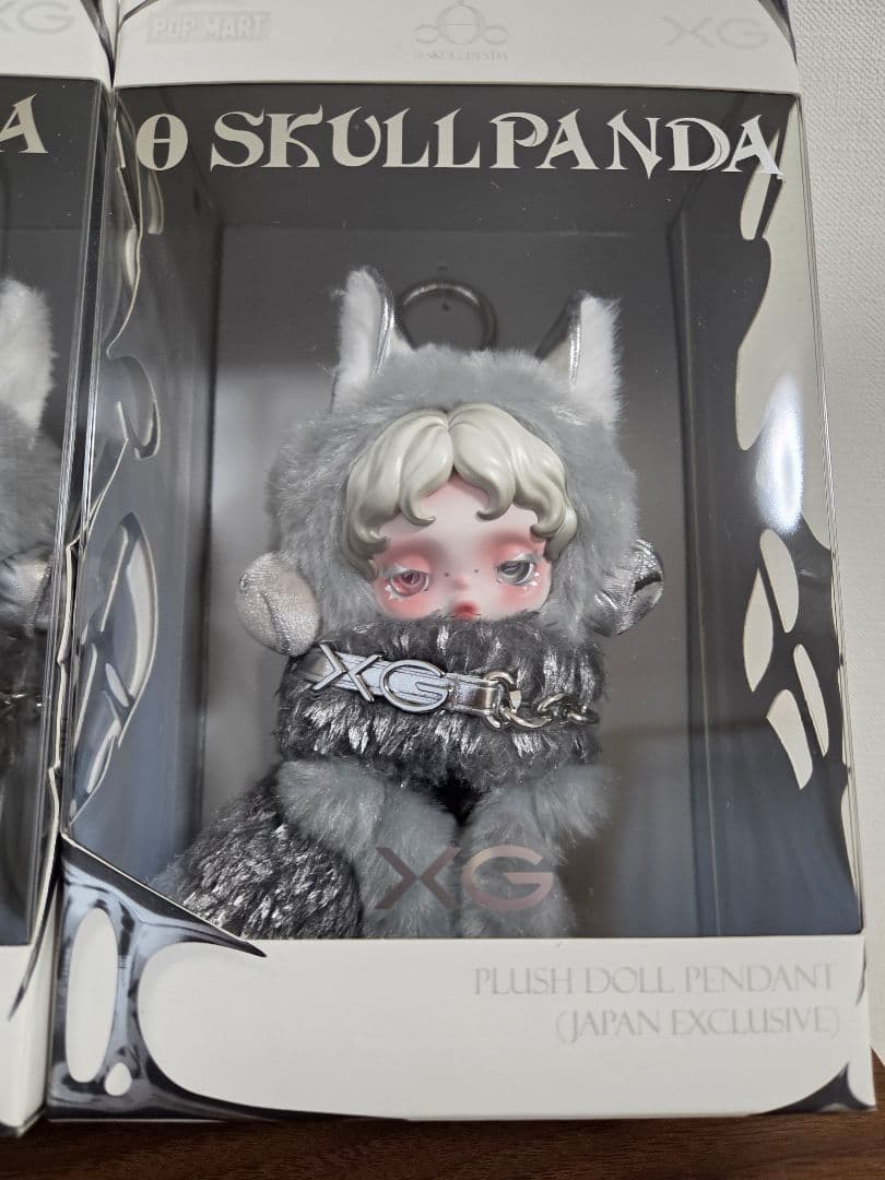 【正規品】スカルパンダ×XG ぬいぐるみペンダント 日本限定 2個セット
