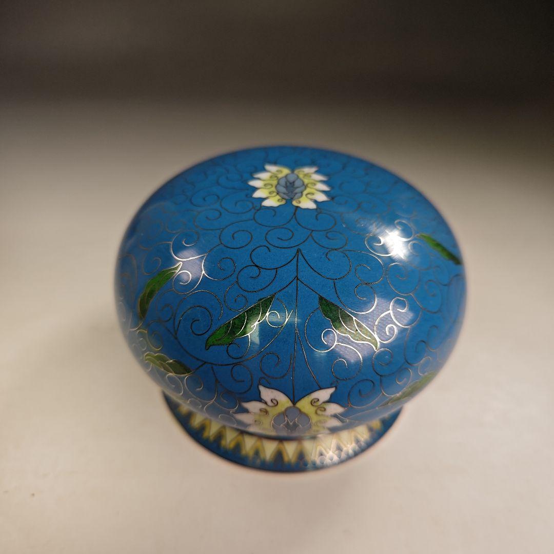 イ884 健水『黄井仁作』『鵬雲斎好 唐物七宝 健水 共箱』