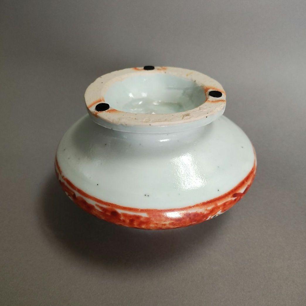 村田眞人(真人)　色絵木菟(みみずく)香炉　村田亀水