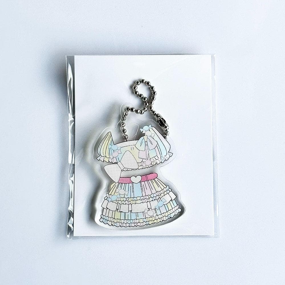 AKB48 大丸東京店 劇場公演衣装アクリルキーホルダー◇キャンディー