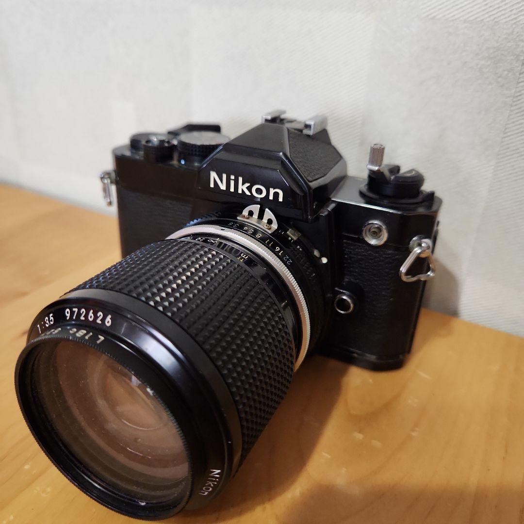 フィルムカメラ】Nikon FE + Ai 43-86mm F3.5 フィルムカメラ】Nikon
