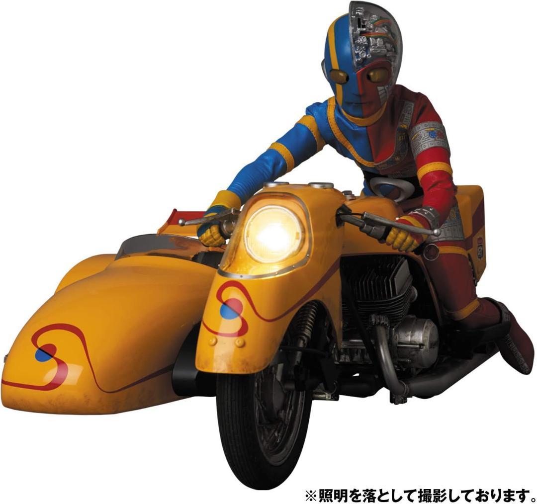 輸送箱未開封 リアルアクションヒーローズ キカイダー & サイドマシーン 究極版