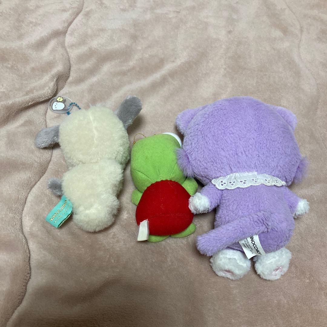 サンリオ　マスコット＆ぬいぐるみ　1976〜最近まで　34こ　中古　バラ売り不可