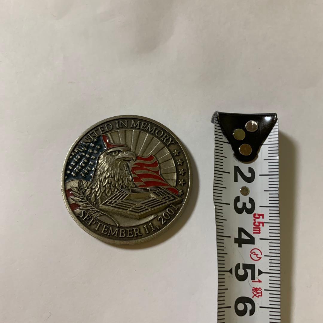 米国 ペンタゴン 9.11メモリアルコイン