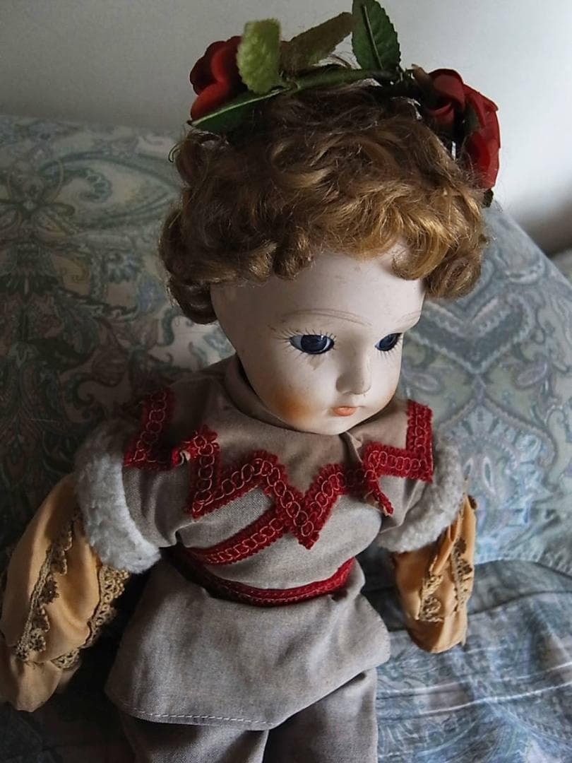 ☆アンティーク オートマタ オルゴール BRU ビスクドール からくり