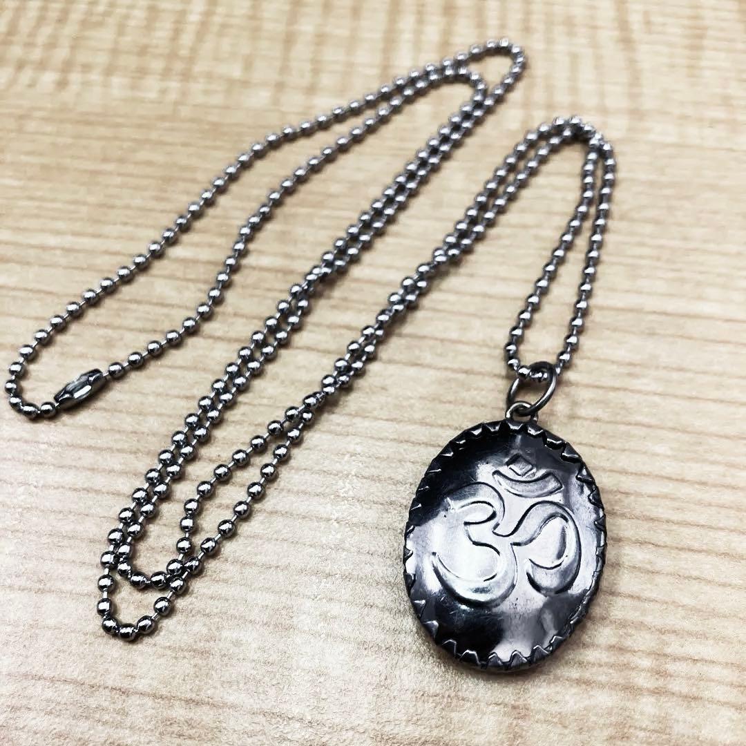 藤井風 着用 お風呂チェーン ペンダント ネックレス オーム