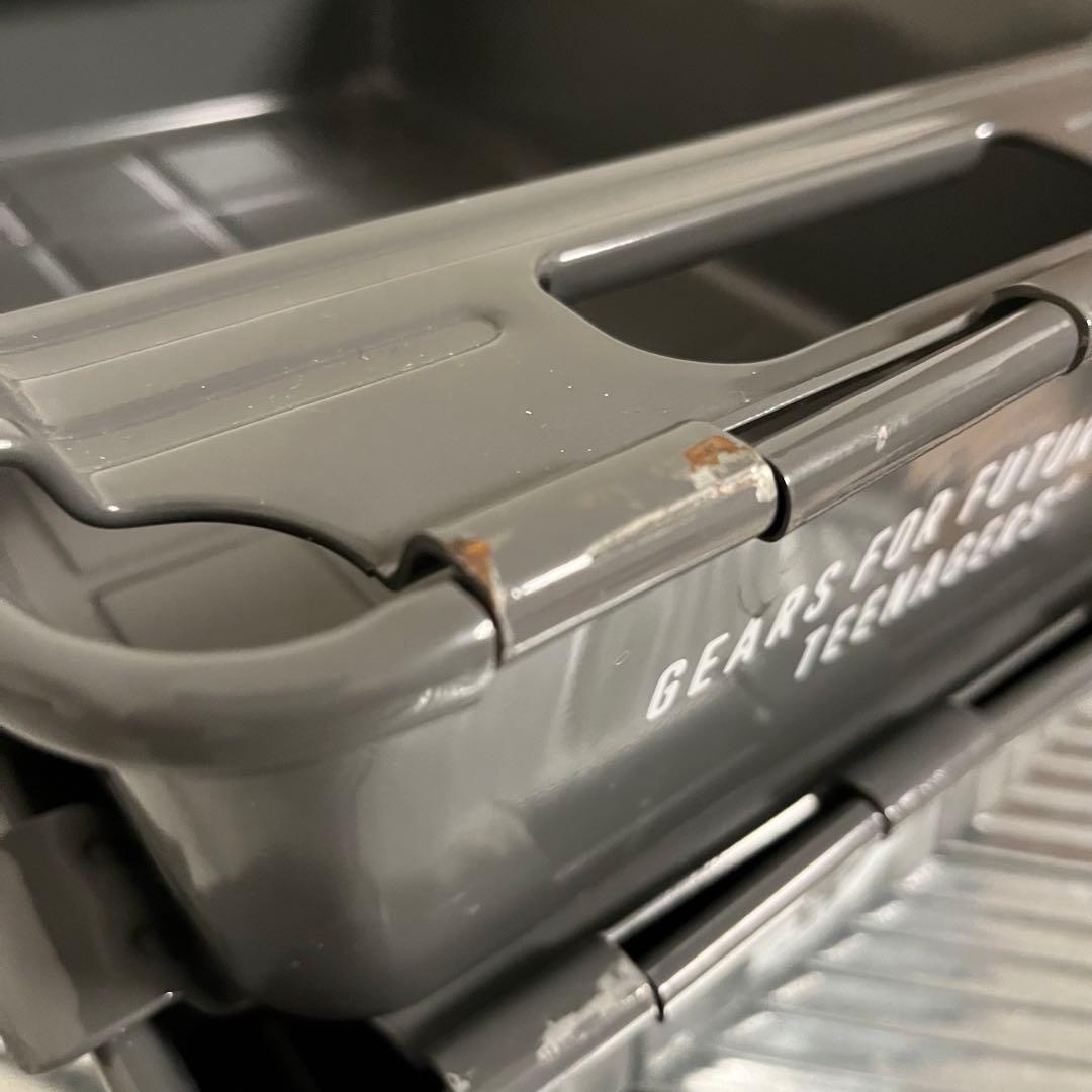 2個セット ヒューマンメイド スチールボックス コンテナ