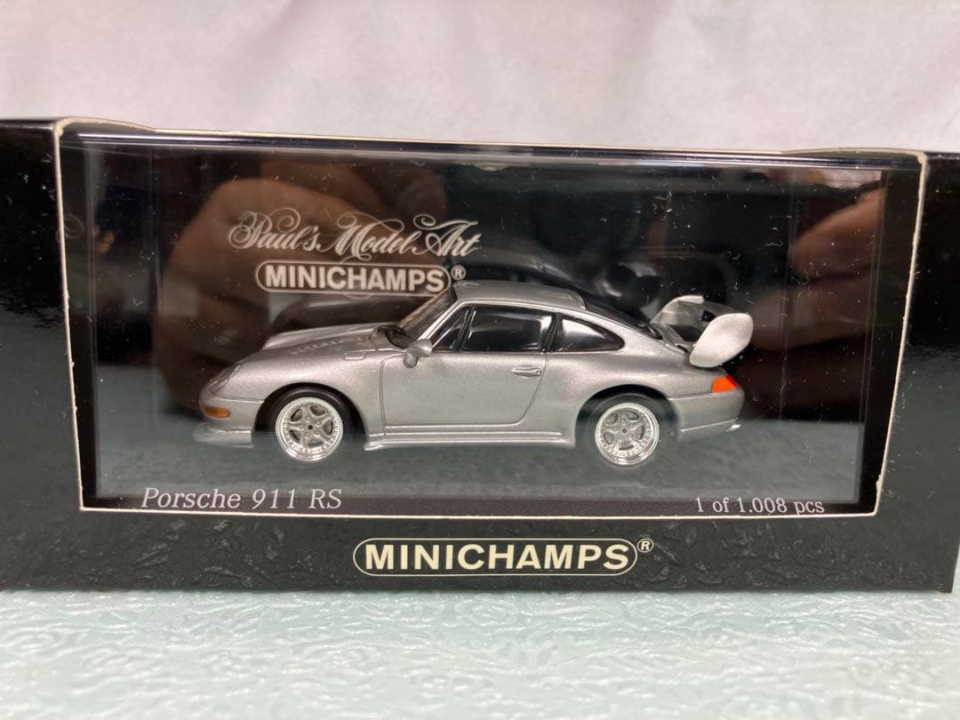 ミニチャンプス＆京商1,008台限定品　Porsche 911 RS 1998