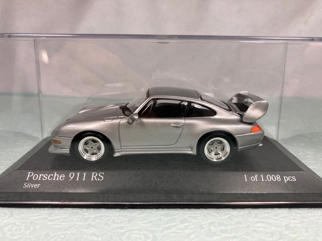 ミニチャンプス＆京商1,008台限定品　Porsche 911 RS 1998