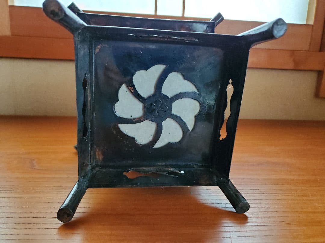 灯籠 銅製 年代物 アンティーク 美品 骨董品 No.1