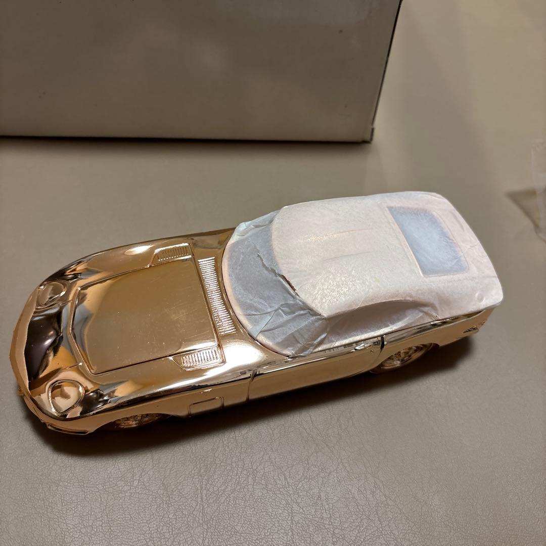 トヨタ 2000GT ノベルティ　当時物　 ゴールドメタル　未使用品　ケース付