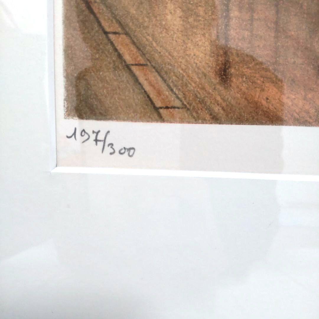 数限定■直筆サイン■ポールガブリエルユベール絵画リトグラフ風景画