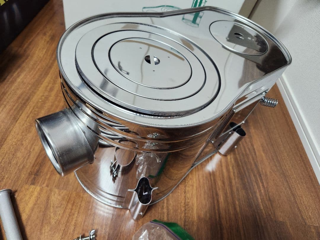 新品　ホンマ製作所　ステンレスストーブコンロセット APS-48DX　薪ストーブ