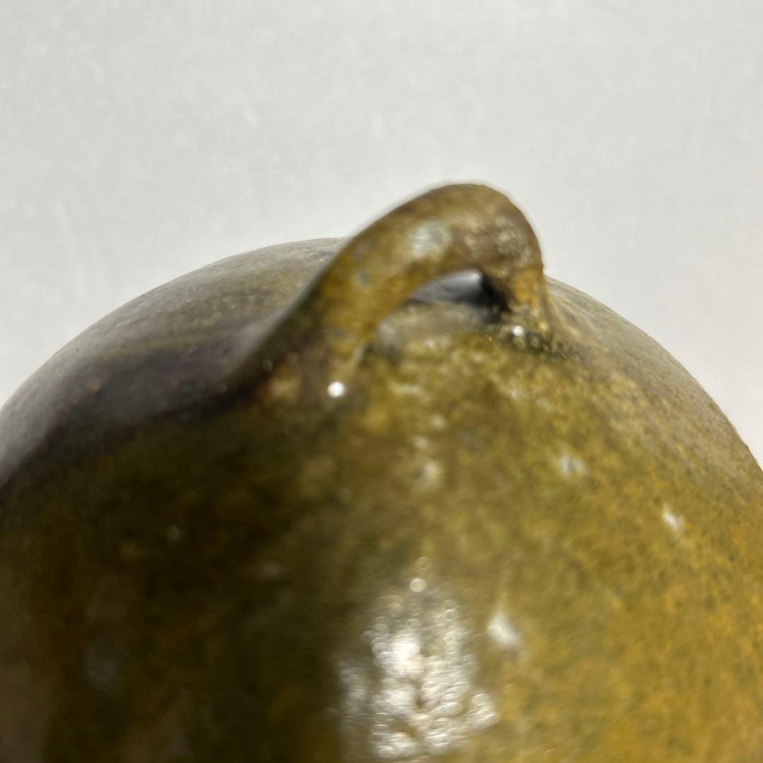 越前焼 たいら窯 藤田重良右衛門 十良右衛門 火もらい甕 灯火