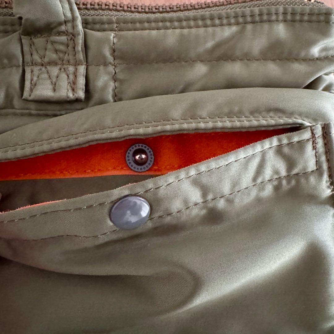 PORTER TANKER BRIEFCASE セージグリーン